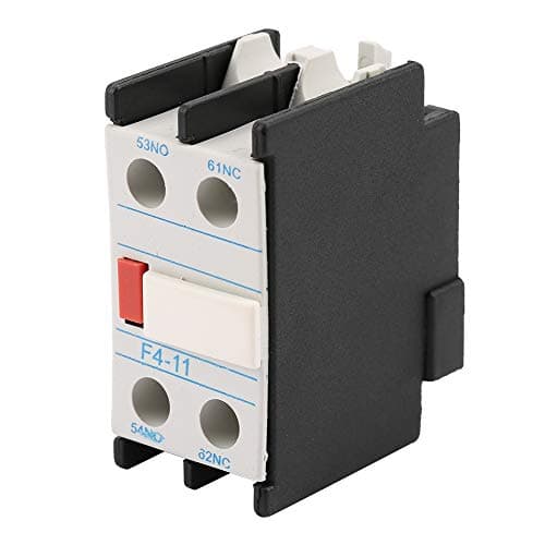 Image of CHICIRIS LADN11 AC Contactor F4-11 Auxiliary Contact for Open Close Function for CJX2 AC Contactor, 1NO/1NC Electric Shock Mode, 10A Heating Current, Light Weight for Contractors