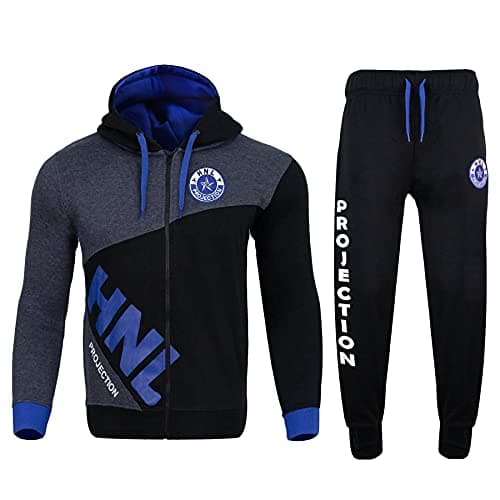 Image of A2Z Mens Tracksuit Kings Embroidered Hoodie - T.S HNL Dady Royal._ XXL