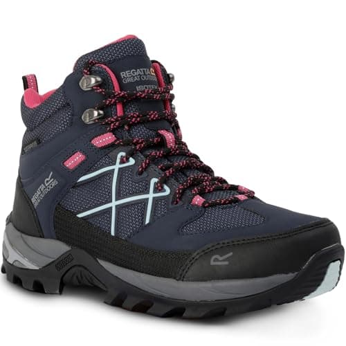 Image of Regatta Women's Samaris III Walking Boots with ISOTEX Membrane, Perfect for Hiking, Walking & Outdoors