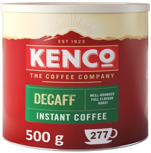 Image of Kenco Decaf Instant Coffee Tin - 1 x 500g