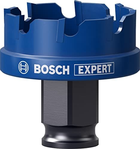 Image of Bosch 1x EXPERT Sheet Metal Hole Saw For Power Change Plus Systems (for Stainless steel sheets, Steel sheets, Ø 40 mm, Professional Accessory Rotary Drill/Drivers)
