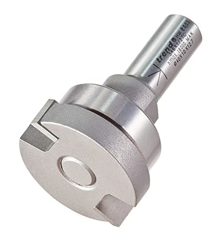 Image of Trend Bearing Guided Intumescent Strip Router Cutter, 1/2 Inch Shank, 40mm Cut Diameter, 10mm Cut Length, 346X1/2TC