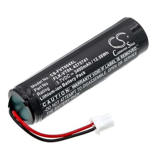 Image of CS-FVT004XL Battery 3400mAh compatible with [Fluke] VT04, VT04 IR Thermometer, Visual IR Thermometer, VT04A replaces 4375741, FLK-VT04