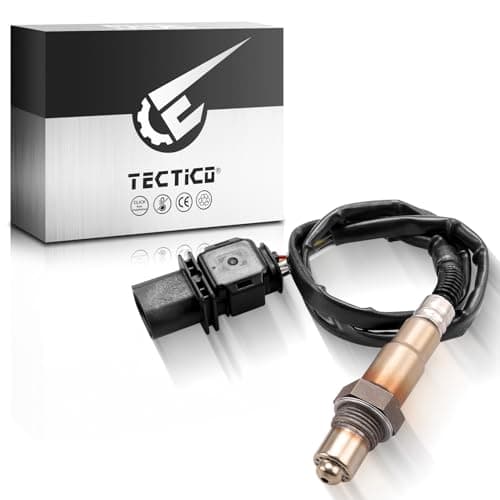 Image of TECTICO Oxygen Sensor O2 Lambda Probe Upstream 0281004148 03C906262D Compatible with Volkswagen Passat Touareg Golf Caddy Seat Skoda/ A1 A3 A4 A5 A6 A7 A8 Q3 Q5 Q7 R8 TT, 1PC