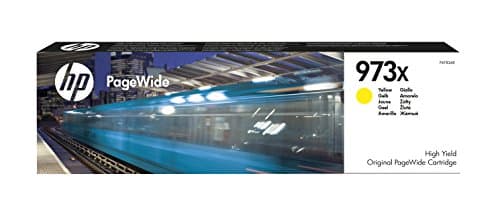Image of HP 973X - High Yield - yellow - original - PageWide - ink cartridge - for PageWide Managed MFP P57750 P55250 PageWide Pro 452 477