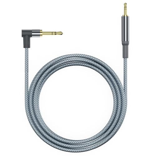 Image of 2.5mm to 3.5mm Aux Cable Adapter,Bose Headphone Replacement Audio Stereo Jack Male to Male Cable Wire,Compatible with Bose 700 QuietComfort QC45 QC35II QC35 QC25,Headphones,JBL,Bluetooth Earphone 1.2m