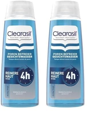 Image of Clearasil Ultra Rapid Action Deep Pore Treatment Toner, 200ml (Pack of 2)