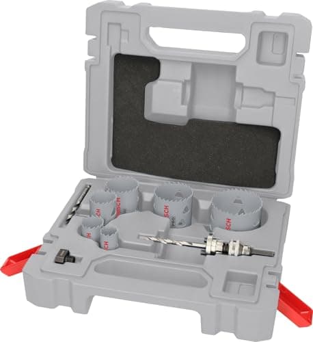 Image of Bosch 15x PRO Multi Material Hole Saw Set (for Softwood, Drywall, Diameter 20-76 mm, Professional Accessories Drill/Screwdriver)