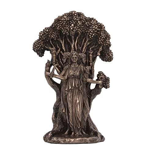 Image of Nemesis Now Triple Moon Goddess Hecate, Bronze, 18.5cm