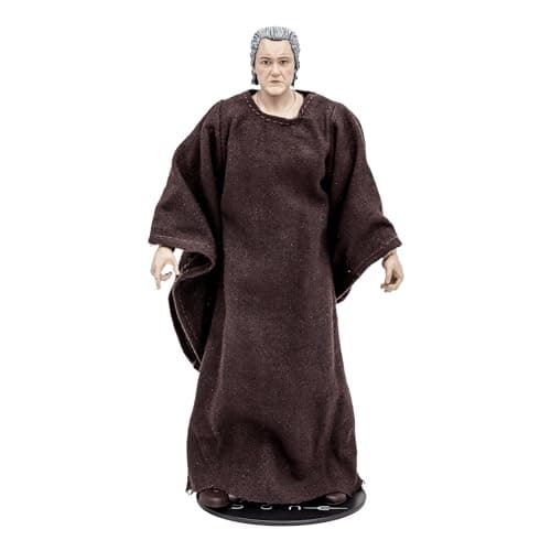 Image of McFarlane Toys Dune: Part Two Emperor Shaddam IV 7-Inch Action Figure - Incredibly Detailed Padishah Emperor with Ultra Articulation, Soft Goods Cloak, and Collectible Art Card