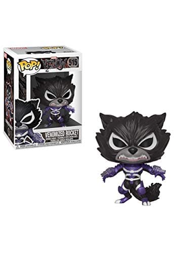 Image of Funko POP! Bobble: Marvel: Venom - Spider-Man - Rocket Raccoon - Collectable Vinyl Figure - Gift Idea - Official Merchandise - Toys for Kids & Adults - Comic Books Fans - Model Figure for Collectors