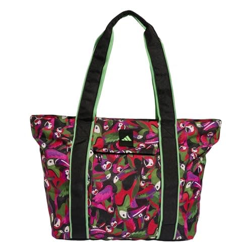 Image of adidas Women's FARM BOWLING BAG, black/glory purple/active maroon, One size