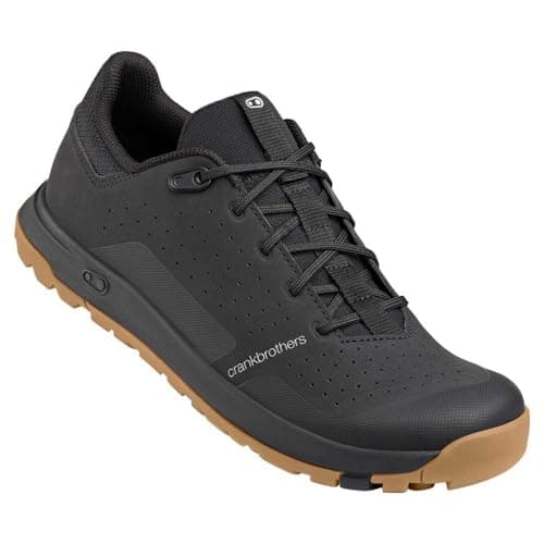 Image of Crankbrothers Stamp Trail Lace MTB Cycling Shoes, Black/Gum, UK 9.5 / EU 44