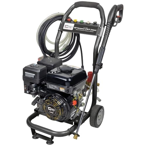 Image of SIP TEMPEST CW-P 215AX Petrol Pressure Washer 7hp 216 Bar 522L/hr Power Jet Wash Patio Cleaner