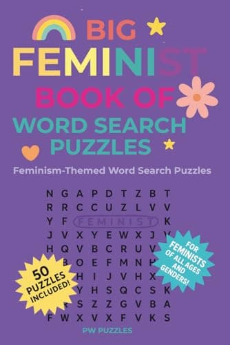 Image of Big Feminist Book of Word Search Puzzles: Feminism-Themed Word Search Puzzles