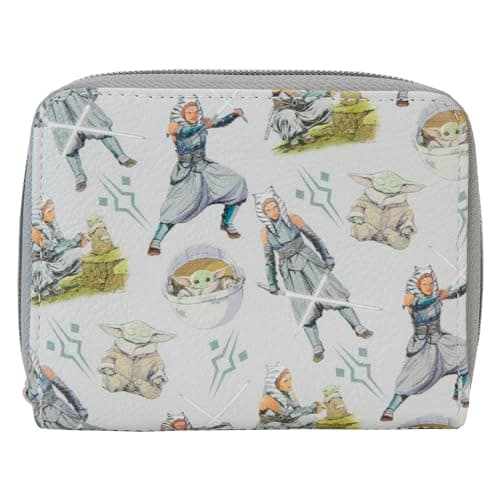 Image of Loungefly Disney : Star Wars: Ahsoka - Wallet - Cute Collectable Purse - Gift Idea - Card Holder with Multiple Card Slots - Official Merchandise - for Girls and Women and Ladies - TV Fans