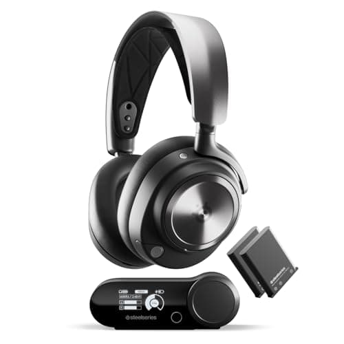 Image of SteelSeries Arctis Nova Pro Wireless Xbox - Multi-System Gaming Headset (Xbox & PC / Switch + Bluetooth) - Unlimited Battery Life; 2 Hot-Swap Batteries - Active Noise Cancellation - ClearCast Gen2 Mic