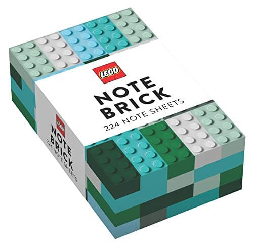Image of LEGO® Note Brick (Blue-Green): (Fun Stationery for LEGO® Fans, Note Paper for LEGO® Lovers)