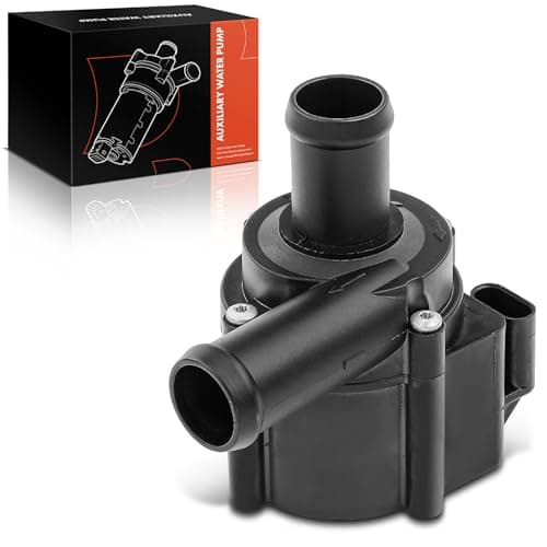 Image of Frankberg Auxiliary Water Pump Secondery Water Pump Compatible with Golf VI 517 2.0L 2013-2016 A4 8K2 B8 1.8L 2.0L 2013-2015 Replace# 9A712160100