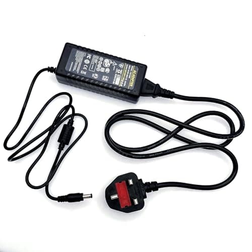 Image of JZK 12V 5A Power supply AC 100-240V 1.8A to DC 12V 60W AC DC power adapter converter transformer, 5.5mm x 2.1mm jack for CCTV camera DVR, LED strip light, LCD monitor, DVD