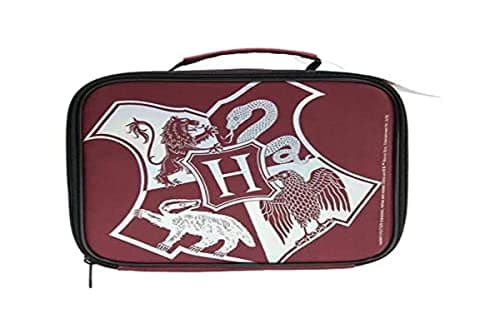 Image of Harry Potter Crest Lunch Bag with Spacious Compartment and Built-In Handle, Soft Leak-proof Lunch Bag for Kids, Boys, Girls, Reusable and Eco-Friendly Bag for Lunch Box - Vinyl Fabric