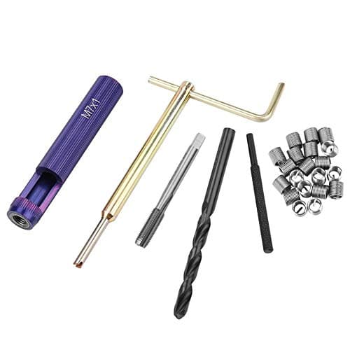 Image of DEWIN Repair Kit, Screw Thread Insert M7*1.0 Screw Threaded Repair Tool Set Wire Insert Installation Kit