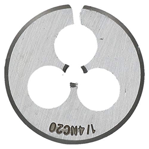 Image of UNC Die Threading Tool 1/4" x 20 UNC Split Die (38mm) Thread Cutter Tungsten Steel