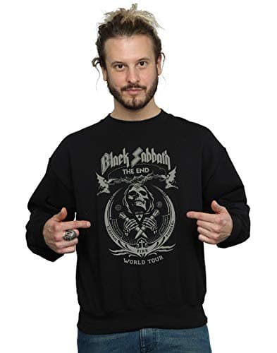 Image of Absolute Cult Black Sabbath Men's Sabbath Bloody Sabbath Sweatshirt Black XXX-Large