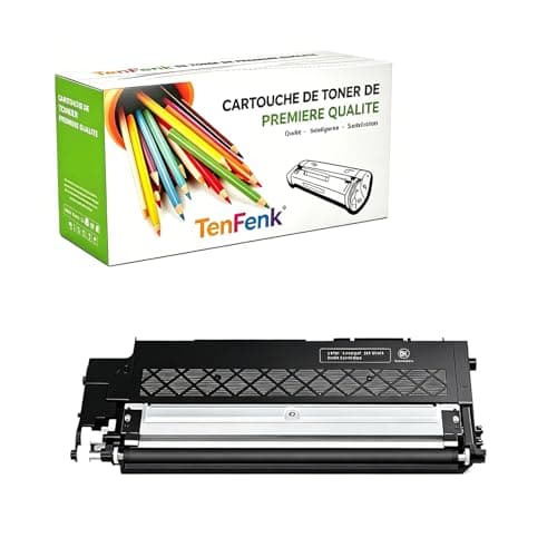 Image of TenFenk Compatible Toner Cartridge Replacement for Dell 1230 593-10493 593-10494 593-10495 593-10496 for Use with Dell 1230C 1230CN 1235CN Printer,Black