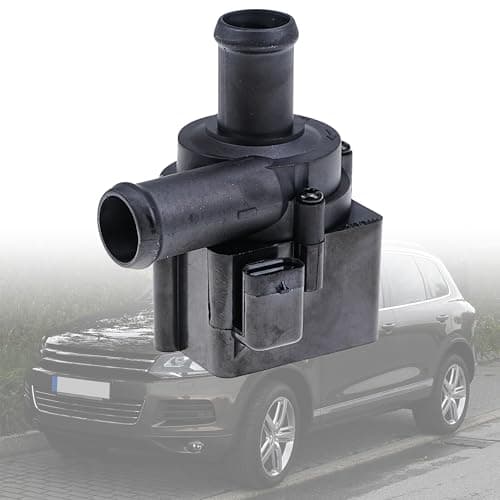 Image of LEVANLIGHT Coolant Cooling Auxiliary Water Pump Replacement for Volkswagen Crafter 2006-2016 Touareg 2004-2017 Replaces OEM Part Numbers 059121012A 059121012 701713270 701713060