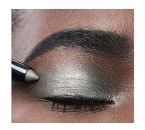 Image of Avon Power Stay 16-Hour Waterproof Longwear Eyeshadow & Eyeliner Stick (Cool Silver)