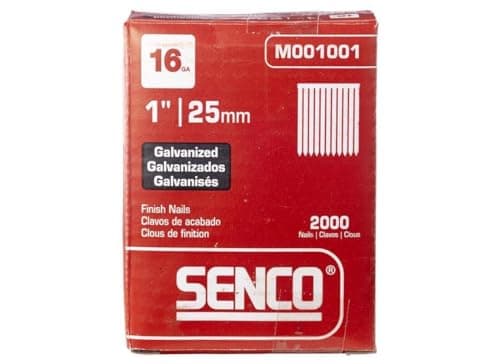 Image of Senco Straight Brad Nails 16Gx25mm Pack 2000