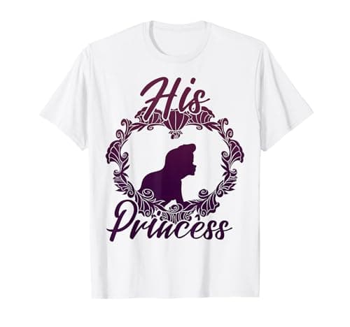 Image of Disney Little Mermaid Ariel His Princess Couples T-Shirt