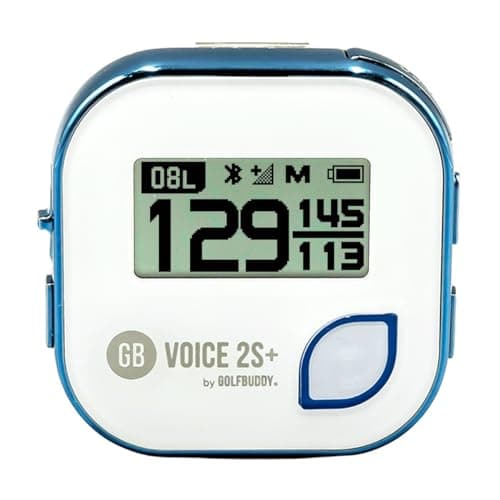 Image of GolfBuddy Voice 2 Golf GPS/Rangefinder, White/Blue