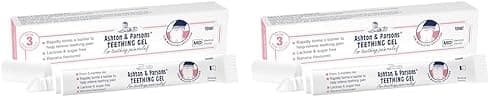 Image of Ashton & Parsons Teething Gel for 3 Months+ Infants to Help Relieve Common Teething Symptoms 10ml (Pack of 2)