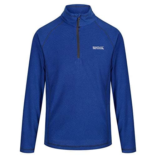 Image of Regatta Men's Montes Lightweight Half Zip Overhead Micro Fleece Jacket, Blue (Surf Spray), L
