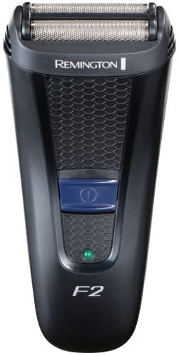 Image of Remington F2 Men's Electric Shaver (Cordless, Dry Shave, Foil Shaver with Flexing Foils, Pop-up Detail Trimmer, 40-Minute Usage, 16-Hour Charge) F2002