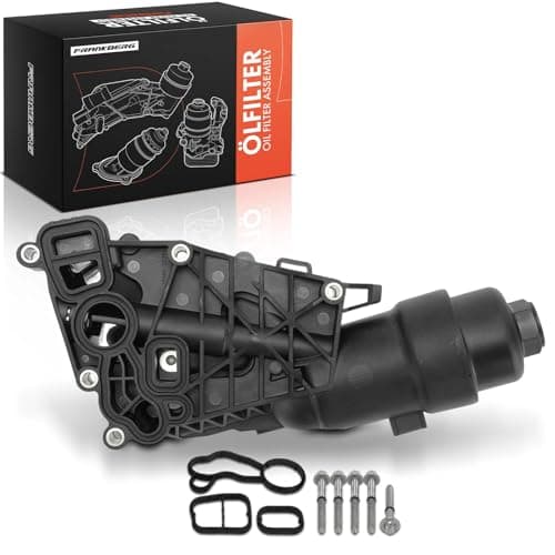 Image of Frankberg Oil cooler Oil Filters Compatible with M.i.n.i F56 1.5L M.i.n.i F55 1.5L 2 Active Tourer F45 2.0L 2 Gran Tourer F46 2.0L X1 F48 2.0L Replace# 8585237