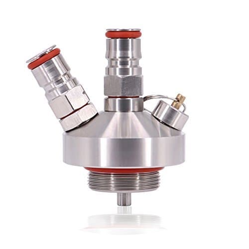 Image of Keg Beer Dispenser,JOKBEN 304 Stainless Steel Mini Keg Beer Growler Spear Tap Dispenser for Craft Beer Growler