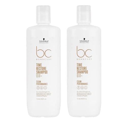 Image of Schwarzkopf DOUBLE BC Bonacure Time Restore Shampoo 1000ml