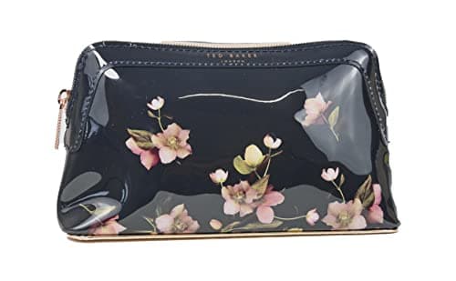 Image of Ted Baker Tycen Aboretum Make Up Cosmetic Wash Bag in Dark Blue