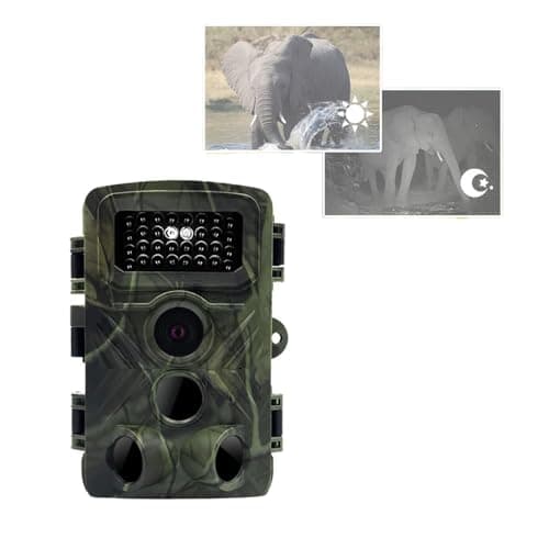 Image of zalati Trail Camera Wildlife Camera PR3000 36MP 1080P Water-resistant IP66 Infrared Camera for Garden Camera Trap and Outdoor Nature Wildlife Scouting Hunting