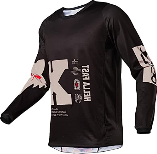 Image of Fox 180 ILLMATIK JERSEY BLACK L