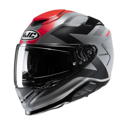 Image of HJC RPHA 71 Pinna Full Face ECE 22.06 DVS Motorcycle Helmet - MC1SF Red (M)