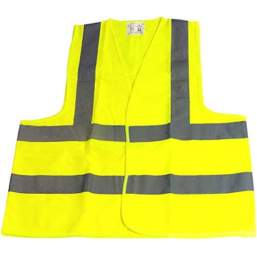 Image of AA High Visibility Vest for safety and emergencies - Yellow