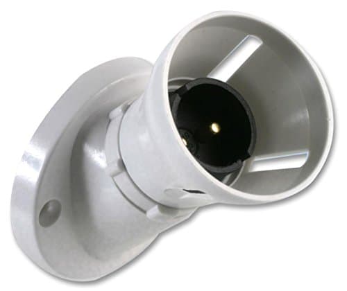 Image of Batten L/Holder Angled BC HO Skirt, Ceiling Roses/Lampholders Electrical, Qty X 1