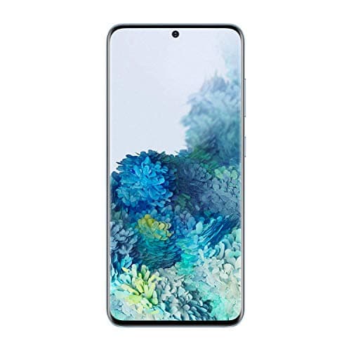 Image of 2020 Samsung Galaxy S20 5G 128GB - Cloud Blue, Dual SIM (Single SIM + e-SIM) (Renewed)