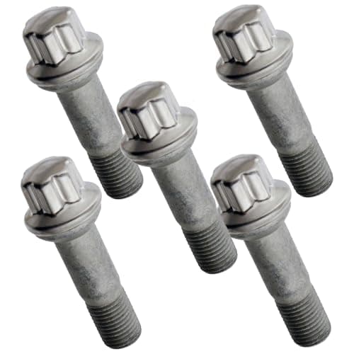 Image of Parlex 5X Light Alloy Wheel Bolts 46672 For Mercedes GLC GLE GLK GLS ML 2008 on