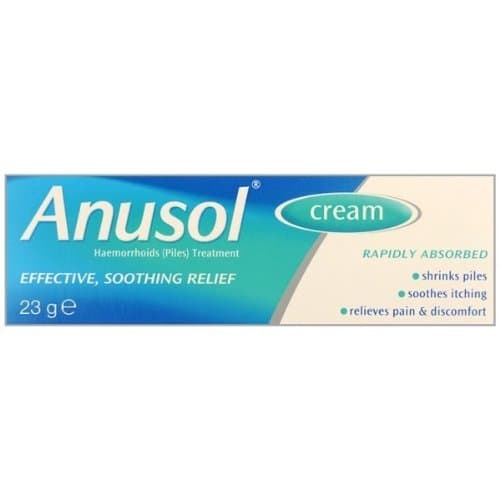 Image of HayMax Anusol Cream 23g Haemorrhoid Pain Relief Cream