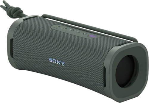 Image of Sony ULT FIELD 1 Compact Wireless Speaker Ultra Portable Bluetooth IP67 Waterproof Dustproof Shockproof with Upgraded Bass, 12 Hour Battery and Forest Grey Strap
